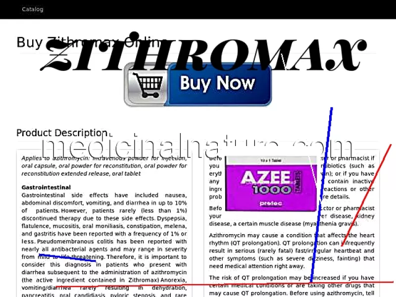 Zithromax achat